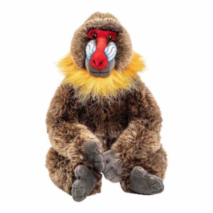 Peluche Mandrill mains Velcro 29 cm