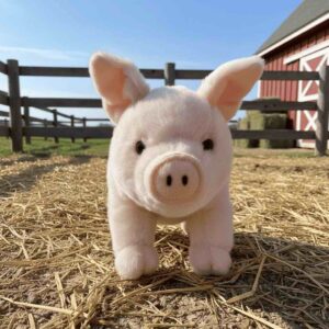 Peluche Porcelet – Cochon 20 cm